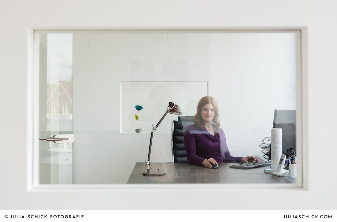 Businessportraits Architektin Sarah Zietek in Münster