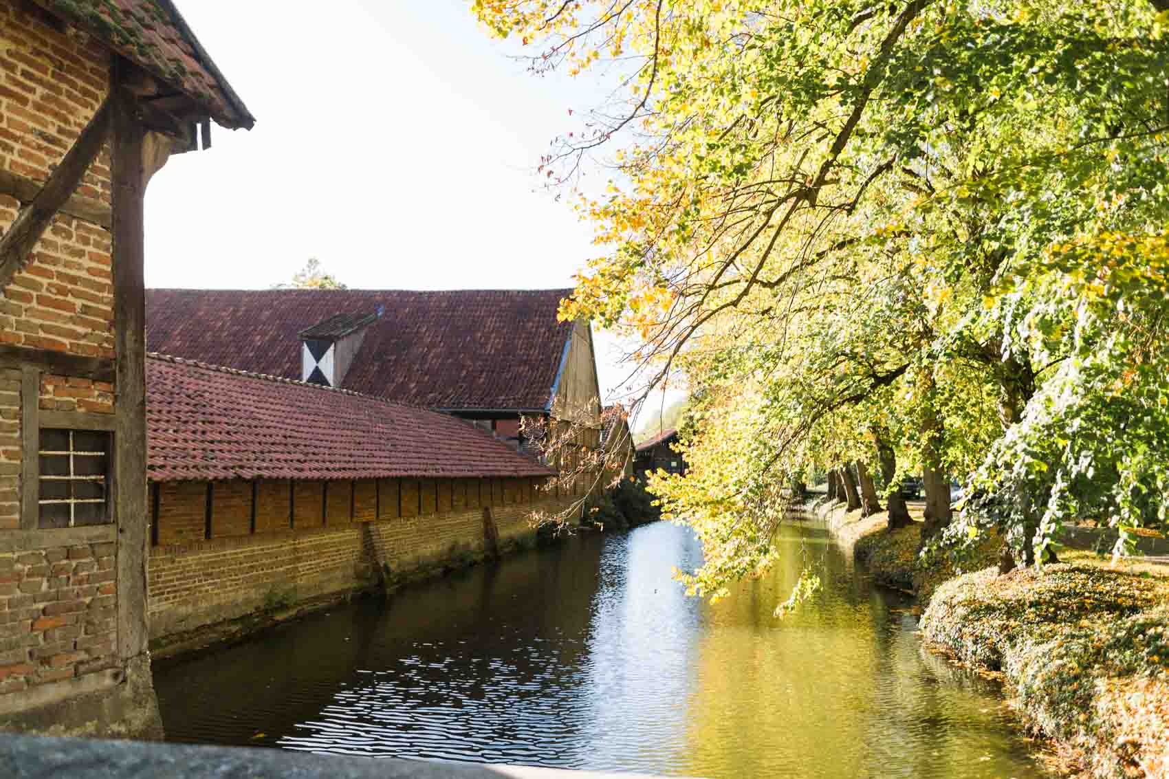 Gräfte der Hochzeitslocation Haus Runde in Billerbeck